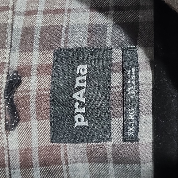 PrAna Men’s Lightweight Long Sleeve Shirt XXL - Picture 2 of 6